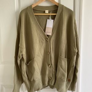 Sage green sweater